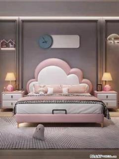 佛山大厂货，高质量仿真皮，实木床边，高密度海绵，带实木床板，全新包装，特价处理 - 镇江28生活网 zj.28life.com