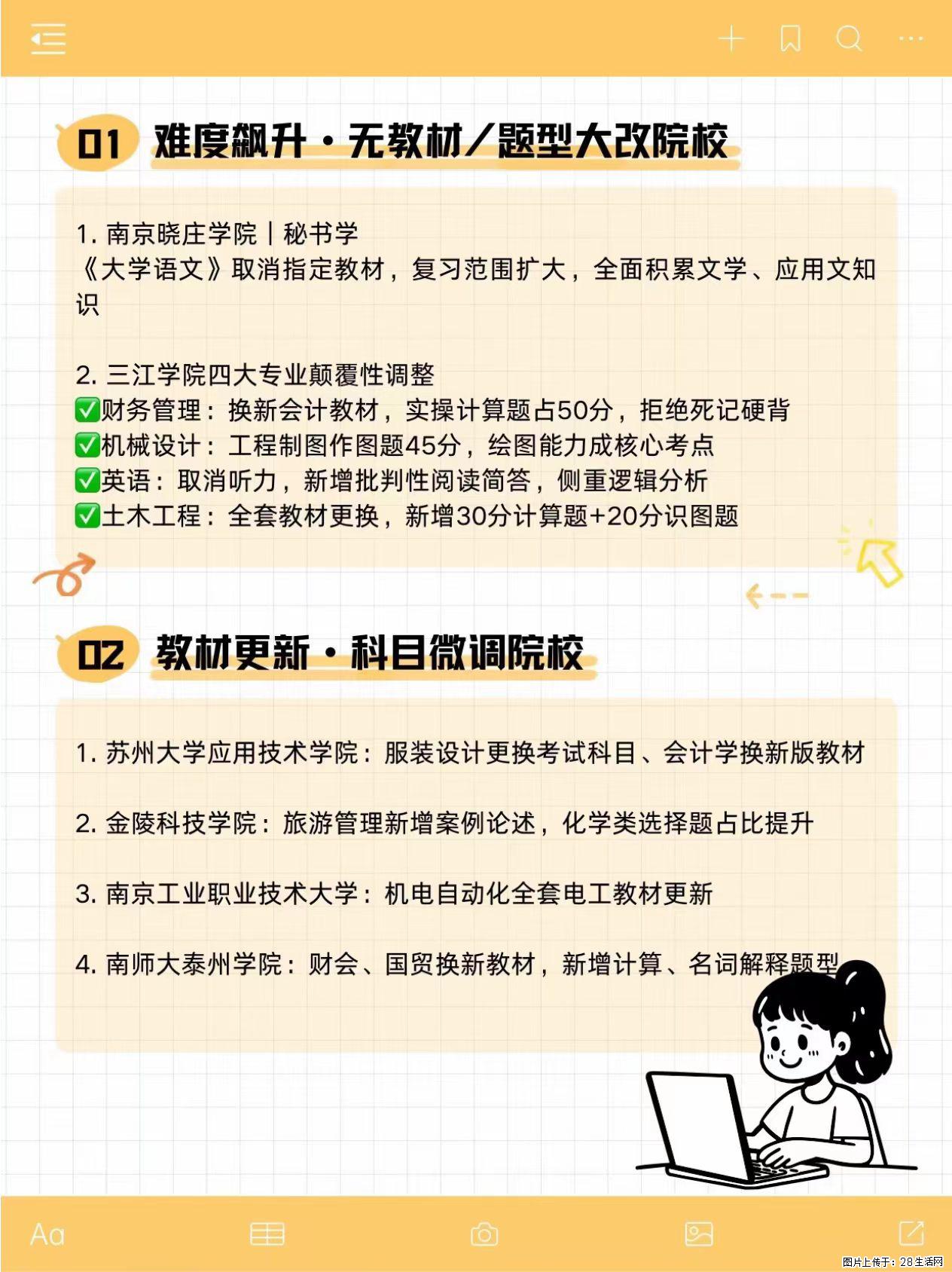 江苏五年制专转本｜最新考纲变动汇总！考生务必重视 - 综合信息 - 其他综合 - 镇江分类信息 - 镇江28生活网 zj.28life.com
